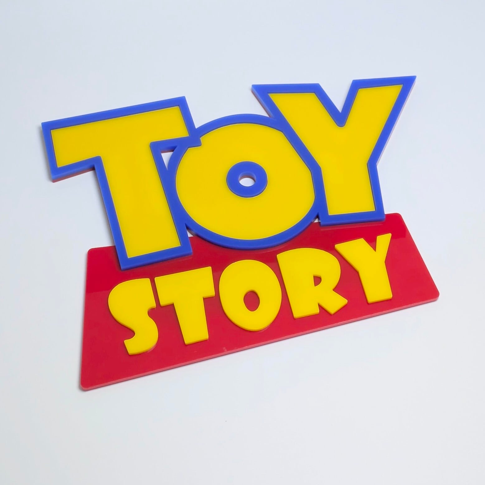 【 TOY STORY(トイストーリー )】『 TOY STORY 3Dロゴ Acrylic Sign 』 アクリル看板 マグネット付き 〚 アメリカン雑貨 アメトイ 〛