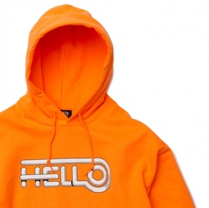 HELLO HOODIE #ORANGE