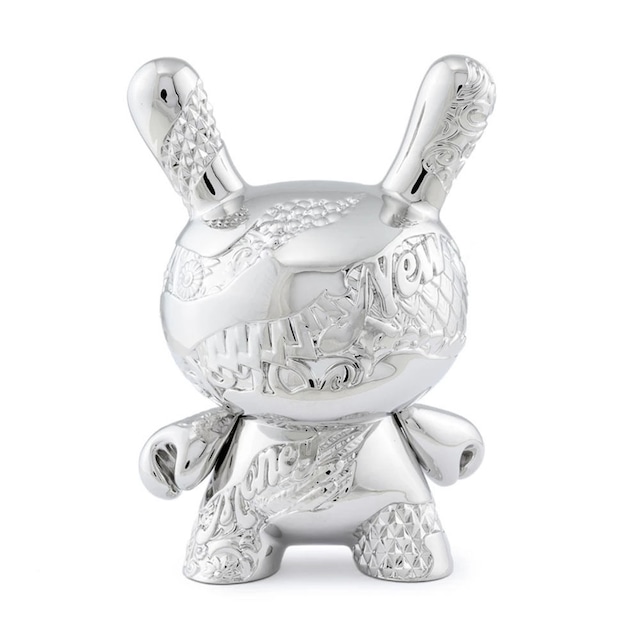 5" New Money Metal Dunny by Tristan Eaton