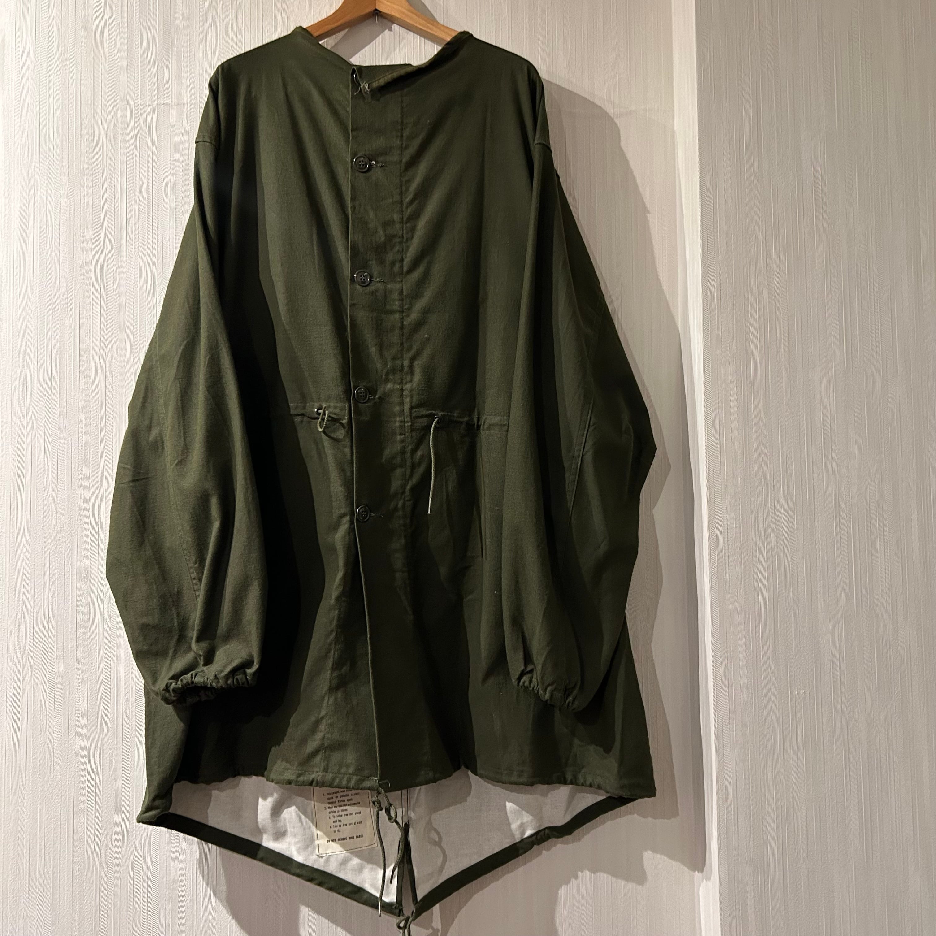 Dead Stock!! 1964s U.S.ARMY gas protect coat