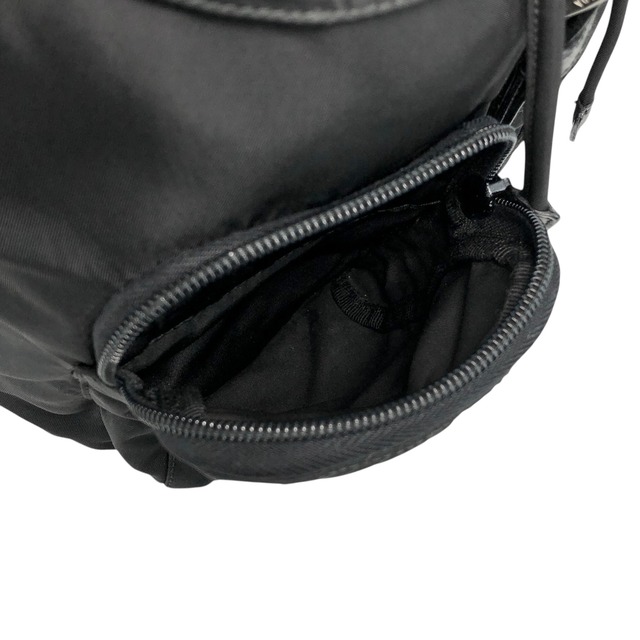 PRADA プラダ バックパック ブラック ナイロン ダブルポケット リュック vintage ヴィンテージ オールド hspzjr