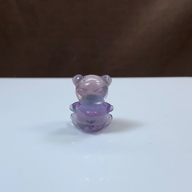 22.可愛いくまちゃん・フローライトくま
