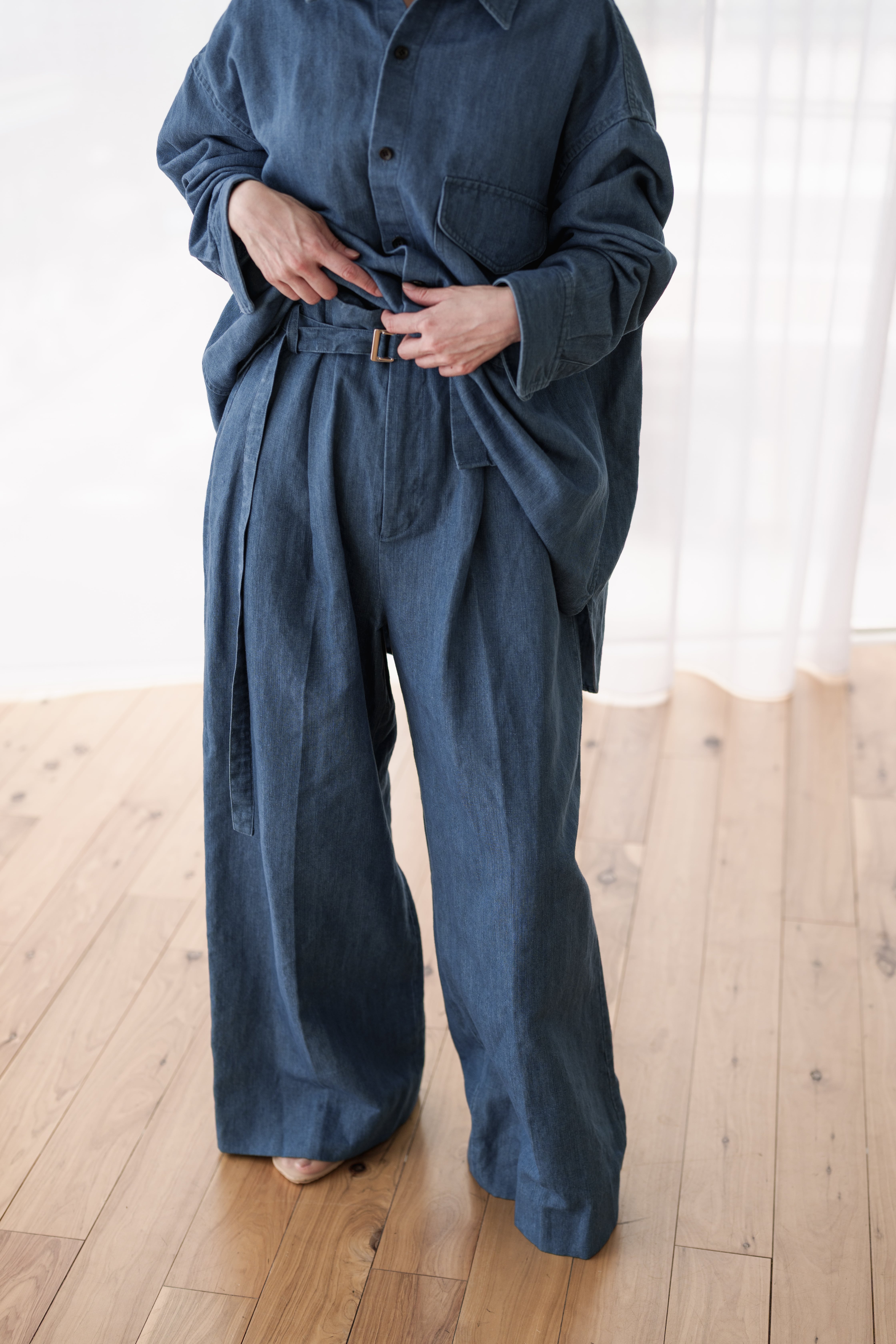 DENIM sizeless pants 4月下旬から5月上旬頃に発送 | roughlow