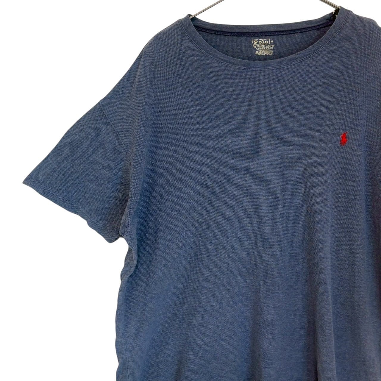 Ralph Lauren ラルフローレン Tシャツ M サーマル生地 刺繍ロゴ ワン