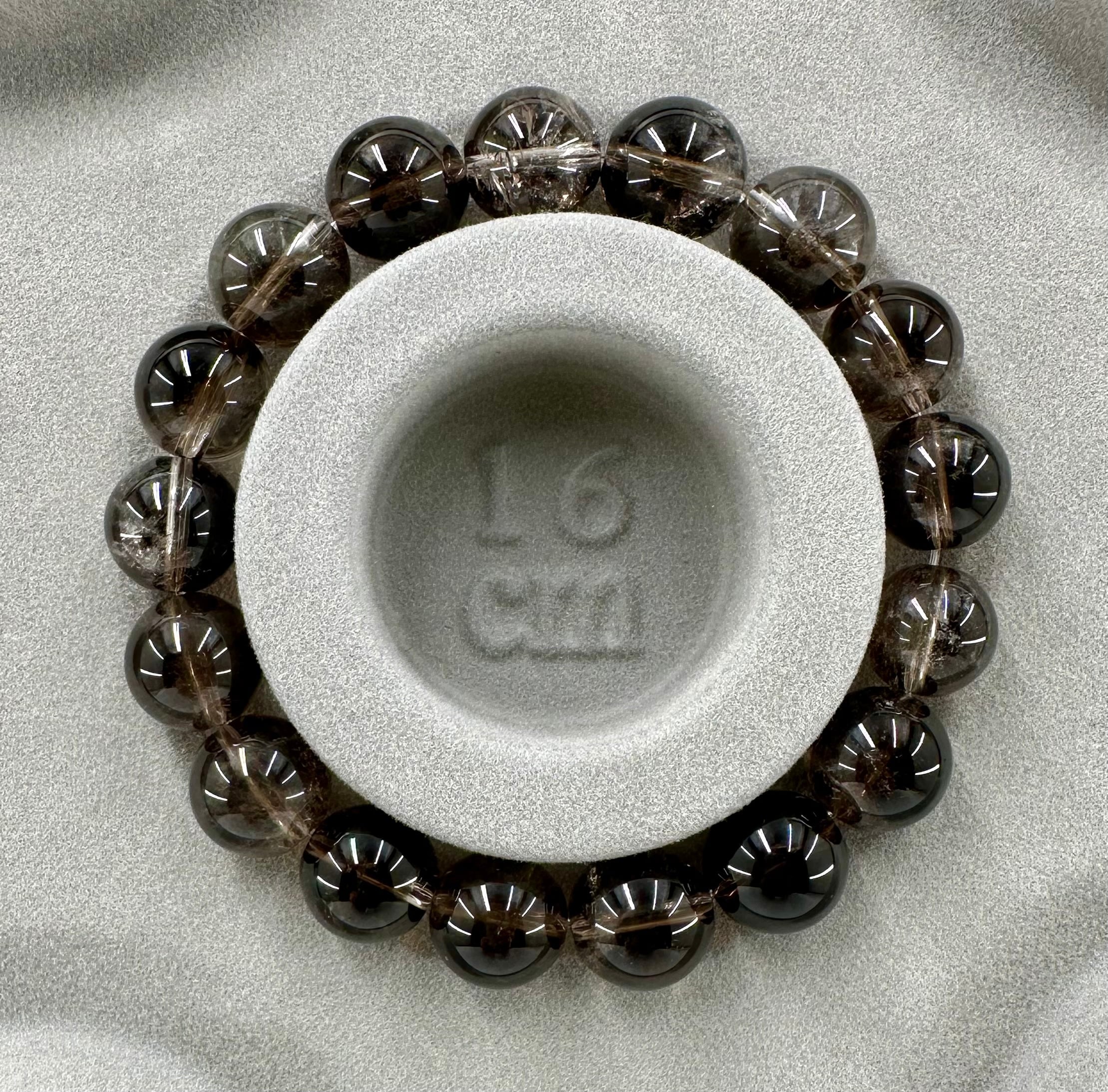 バイカラースモーキークォーツ 11-12mm〈MB8189〉鑑別書付き | TORA