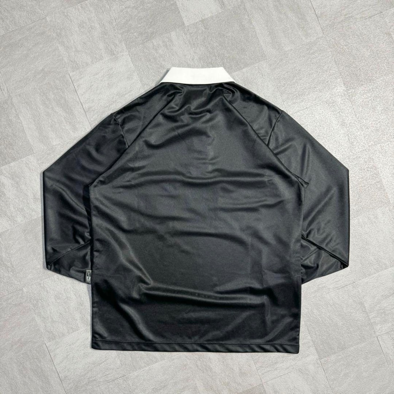 【希少】オールドアディダス ゲームシャツ 90s レフェリー 切替 ロゴ刺繍