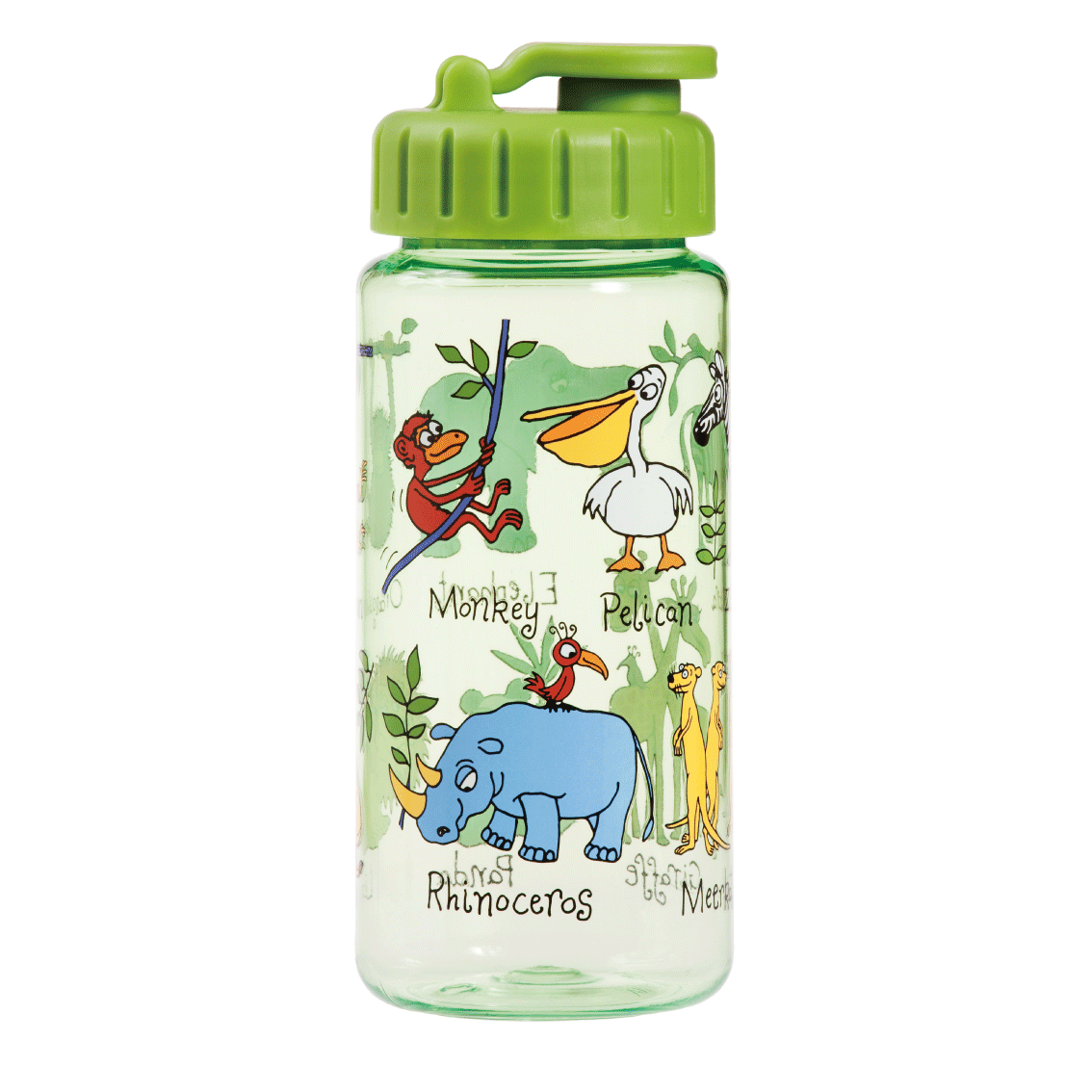 Drinking Bottle with optional straw Jungle_95BT2