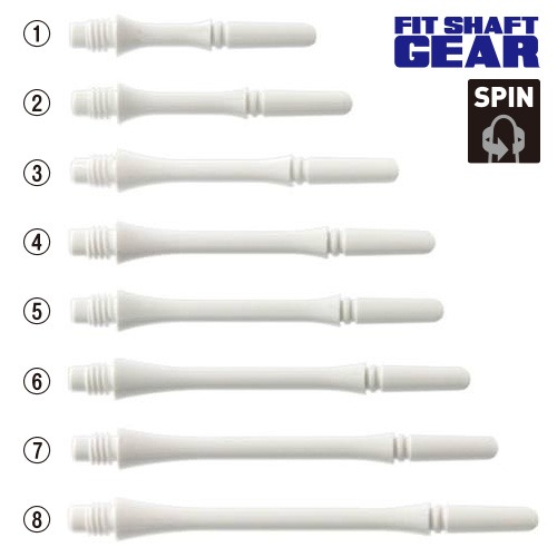 FIT GEAR Slim [SPIN] White