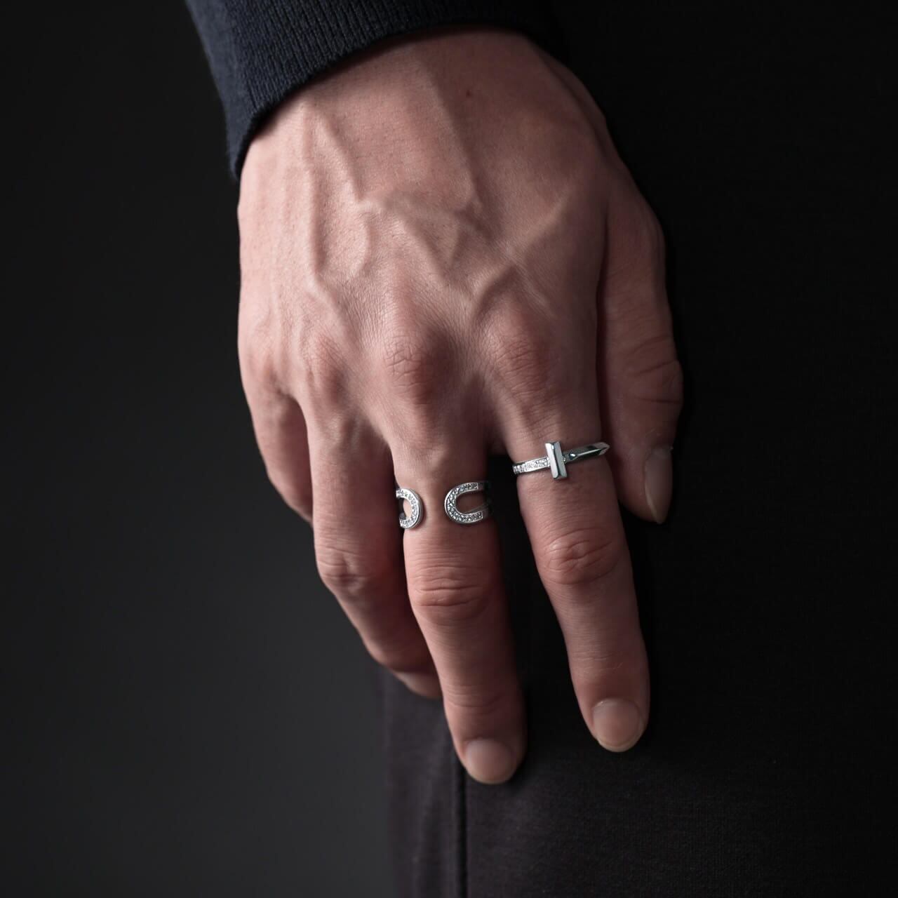 316L zirconia cross ring 2 VR9-73 | VERIELA