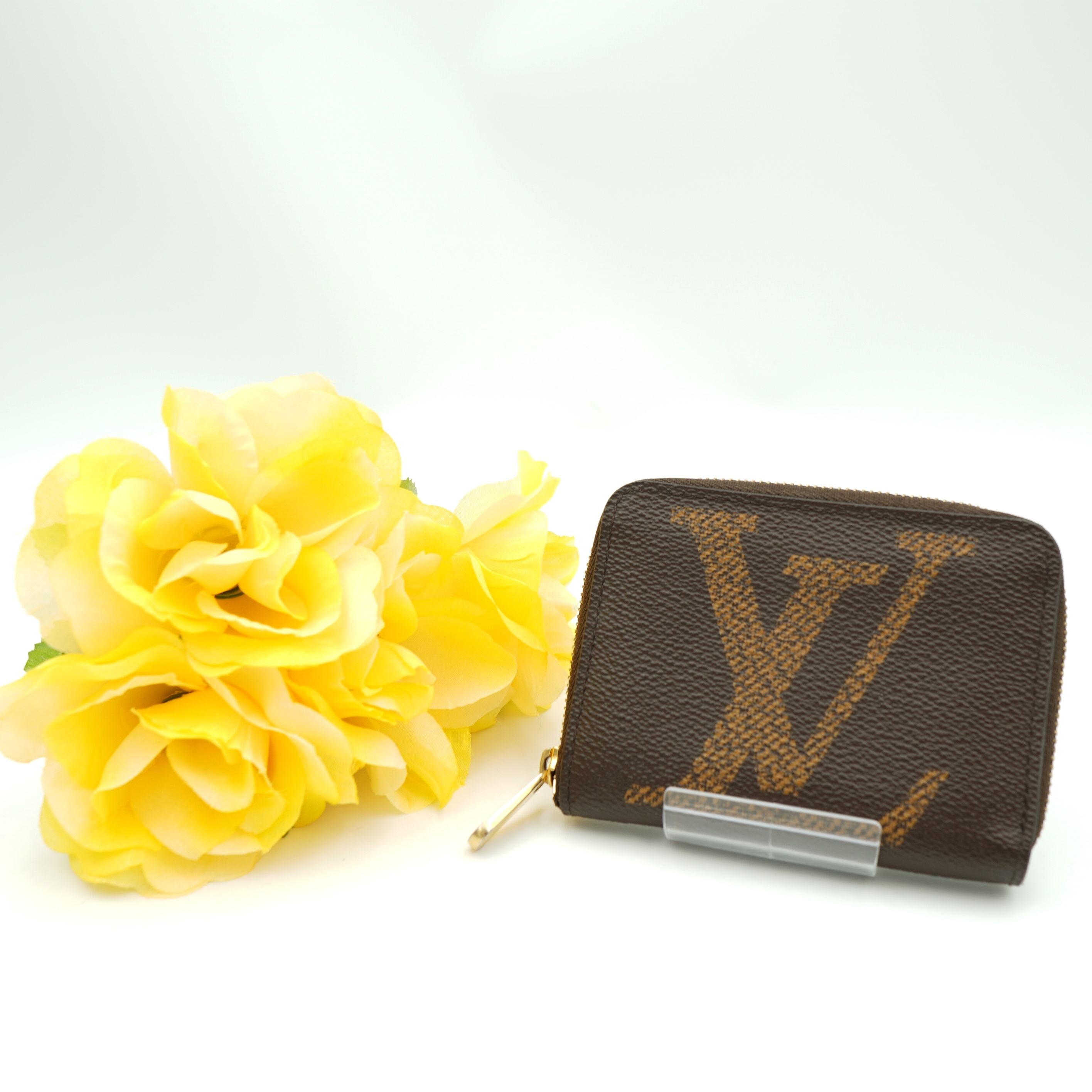極美品 LOUIS VUITTON ルイヴィトン モノグラム・ジャイアント キャンバス ジッピー コインパース | ブランドショップSPARKLE powered by BASE
