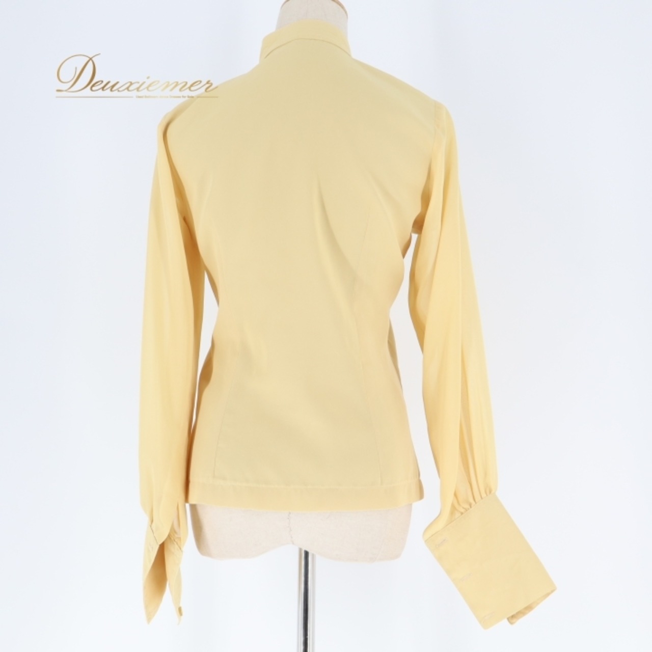 フラメンコ 衣装 トップス ブラウス 長袖 フリル 軽い 無地 薄い レース ダンス パーティ 発表会 ベージュ系 イエロー系 柔らかい ボタン トレンド スタイリッシュカジュアル コーディネート フェミニン オシャレ レディースブ シンプル 上品