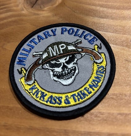 憲兵（アメリカ陸軍） Military Police アイロンパッチ PM0273
