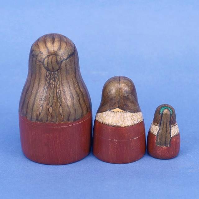 《 川端薫 》ヘアアレンジデューラー　マトリョーシカ　5個型