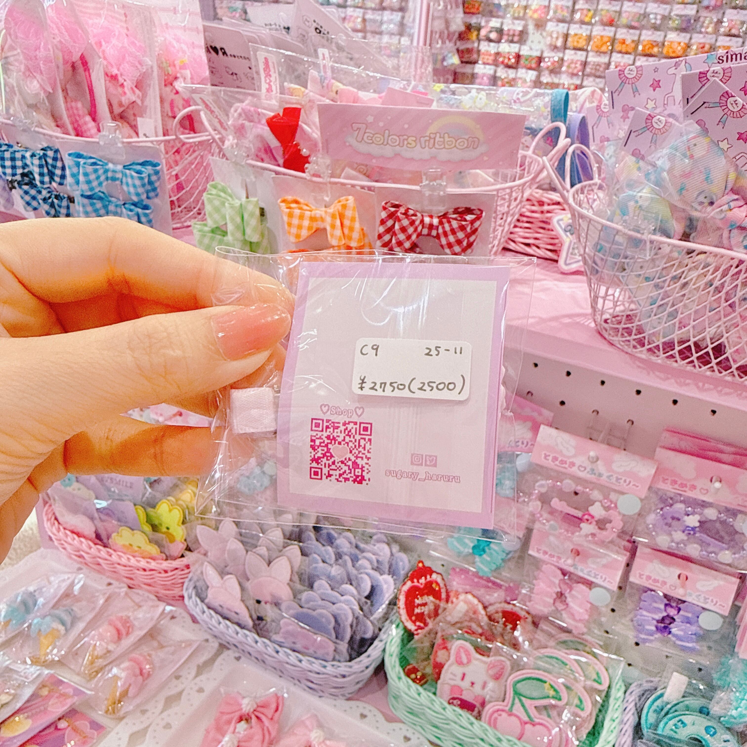 【C9】25-11キャンディヘアクリップ