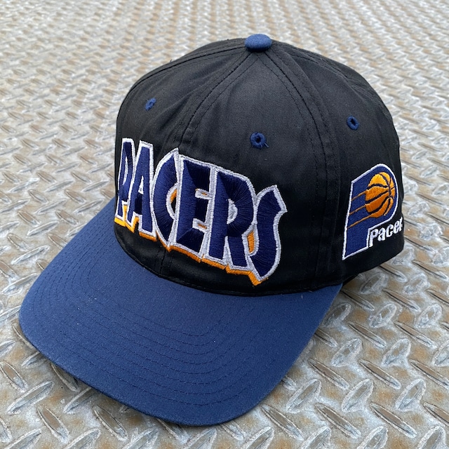 90's INDIANA PACERS Cap - BLACK / NAVY
