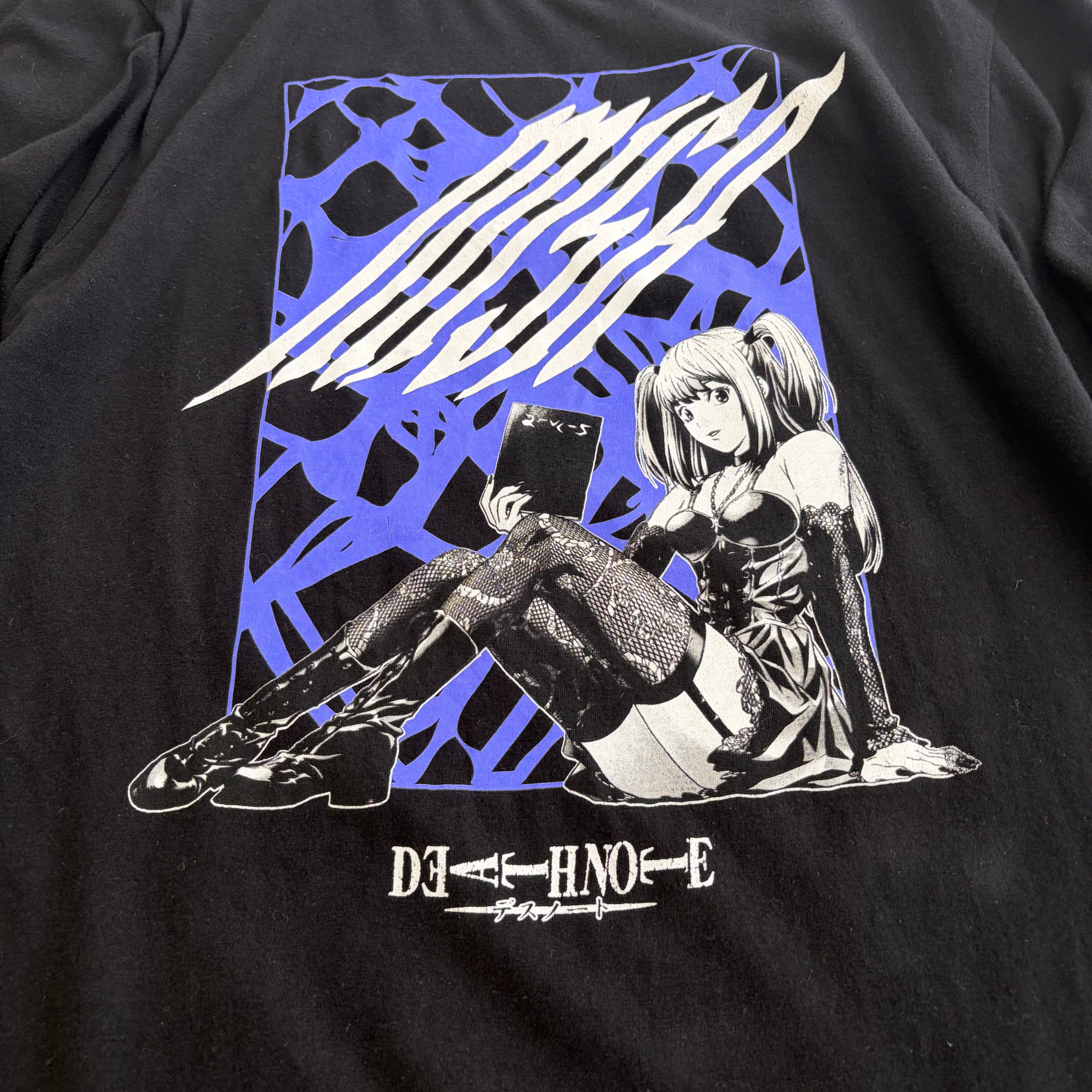 22 DEATH NOTE 長袖Tシャツ ブラック メンズL デスノート 弥海砂