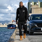 YORU CLUB LOGO SWEAT PANTS【Black】