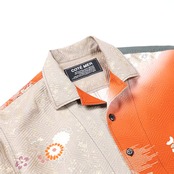 KIMONO OPEN COLLAR SHIRT