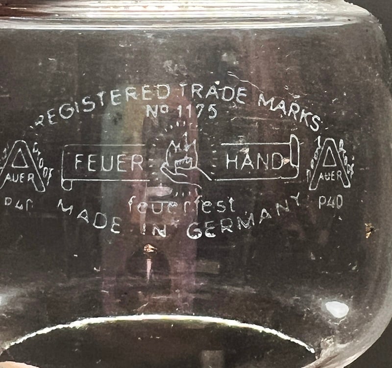 稀少】1950's 銅メッキ feuerhand 176 StK DBP k1490 | Oldman's lantern