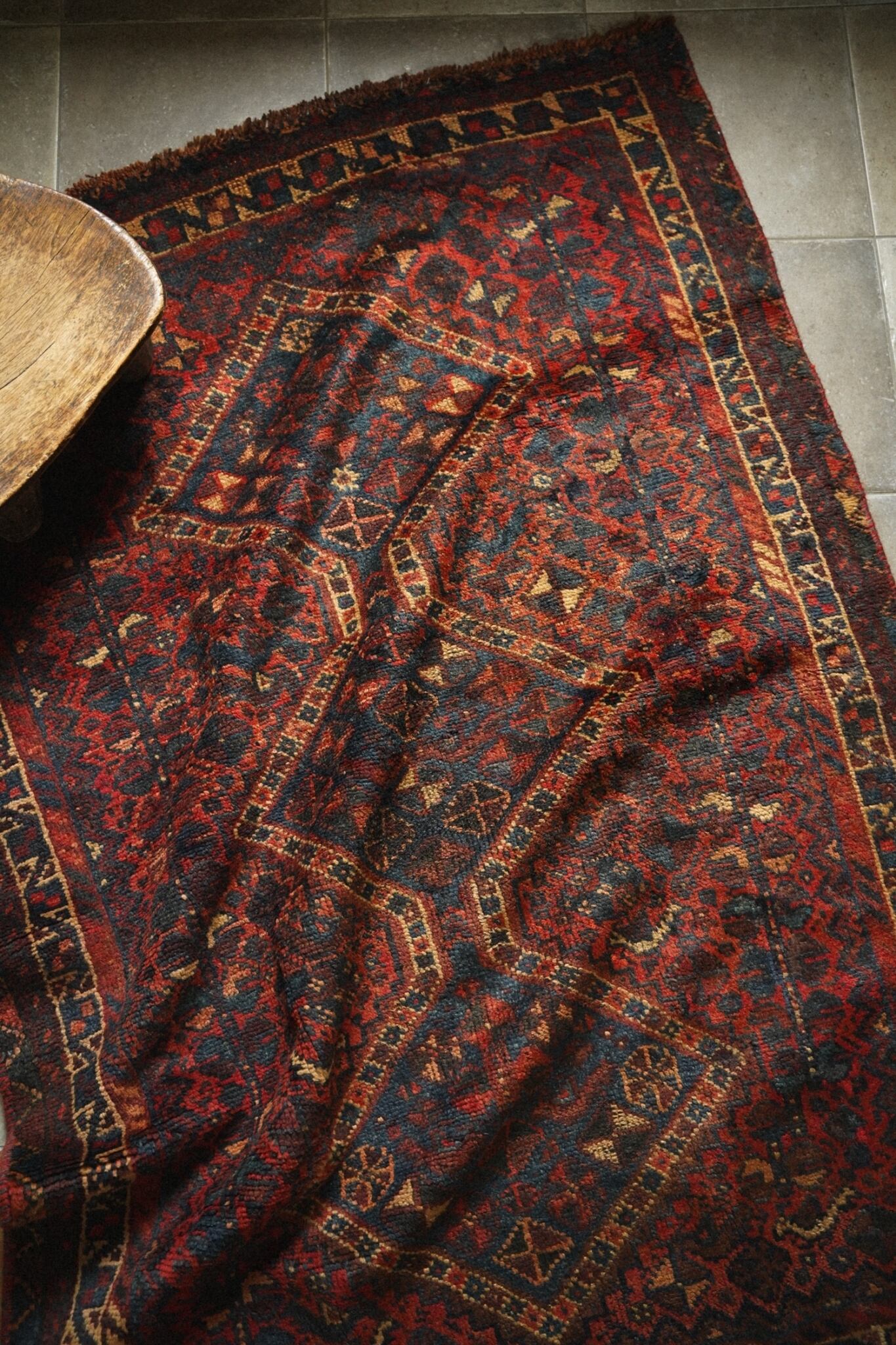 1483-Vintage Qashqai rug