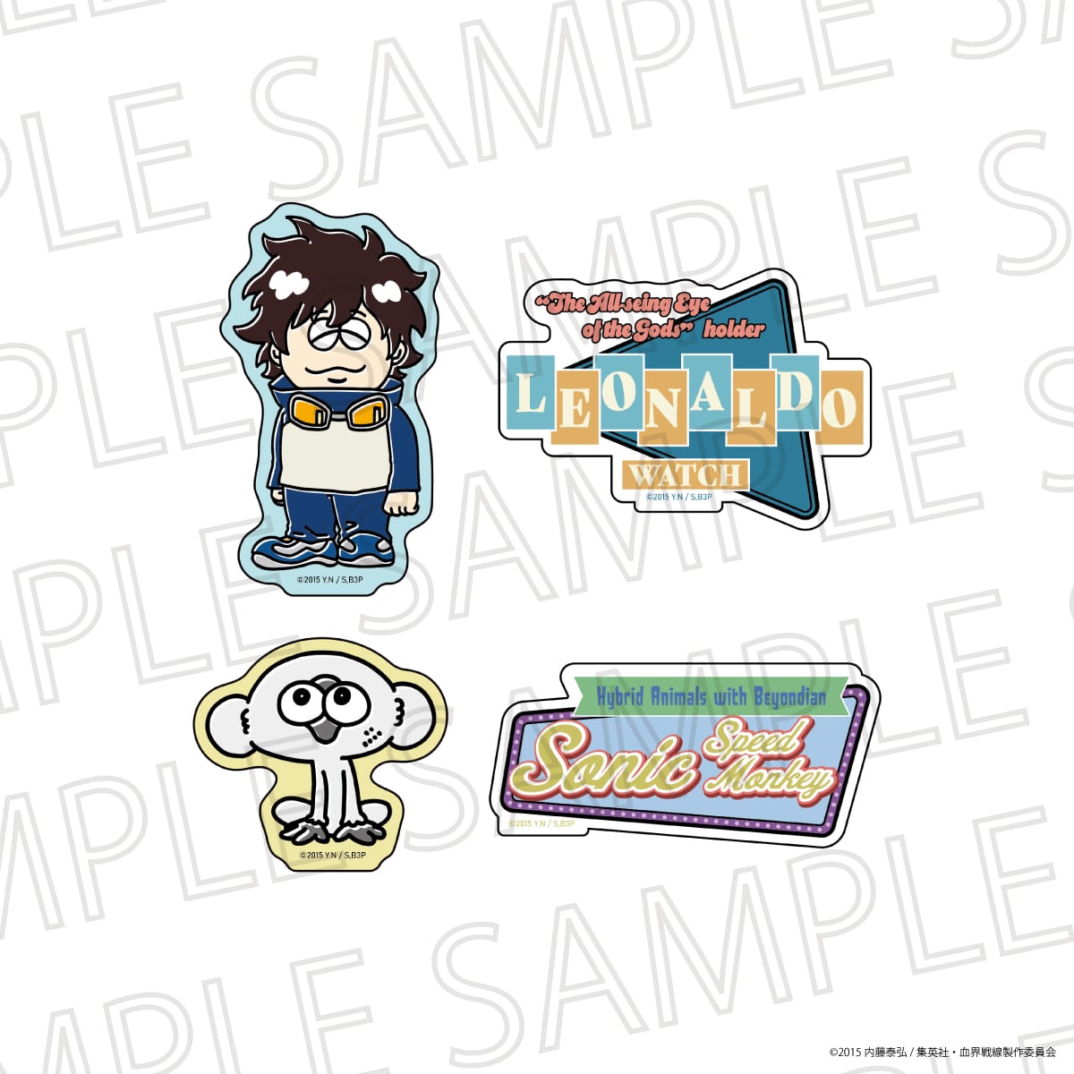 血界戦線 ステッカーセット | SR-GYM Online Shop