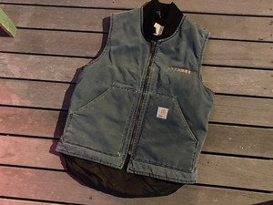 CARHARTT 90s シリアル酒造店 VEST