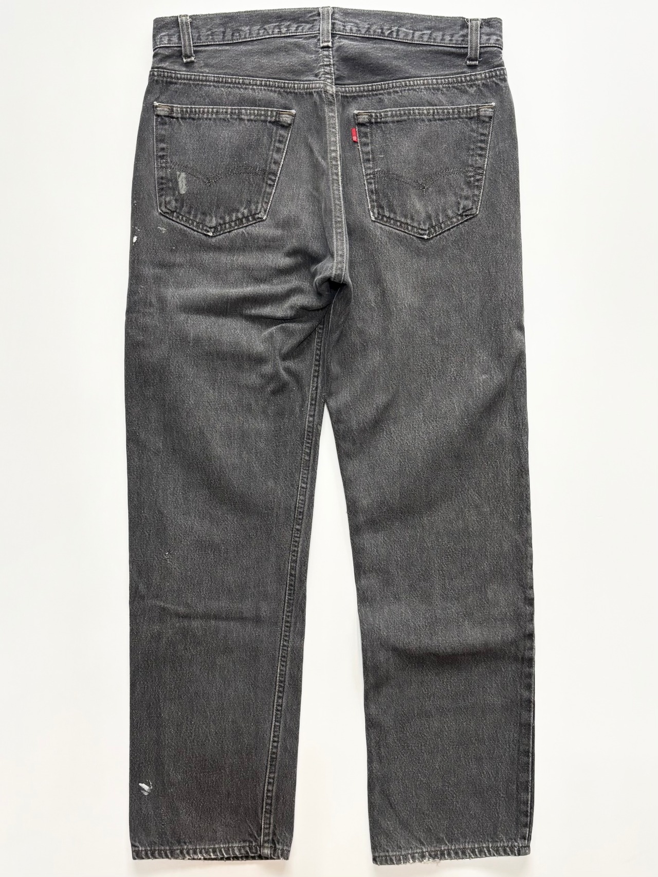 90s Levi’s 501-0658 BLACK DENIM PANTS MADE IN USA Size W34L30→W33L29.5