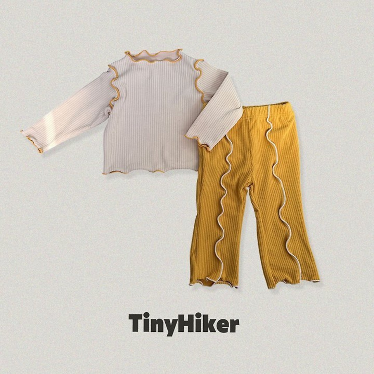 韓国子供服 / TinyHiker / 26Autumn / メロウフリル パンツ / 秋服 *XS~XL *