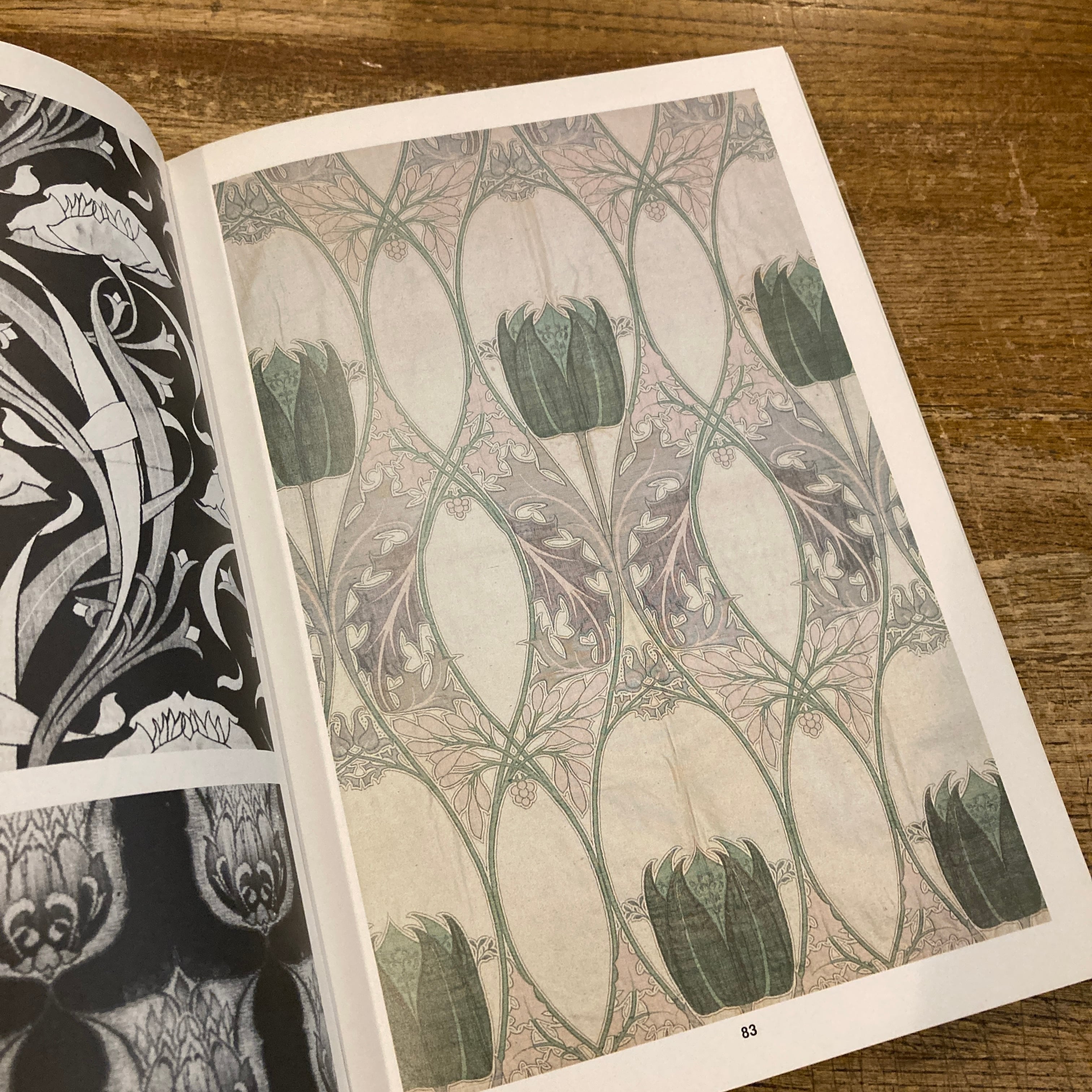 ART NOUVEAU TEXTIL-DEKOR UM 1900 | 百年