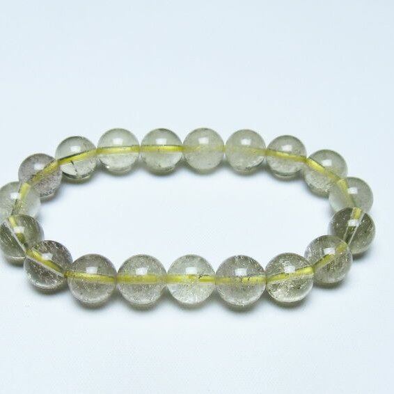 リビアングラス ブレスレット 10mm 一点物 199-833