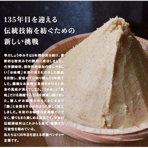 早川しょうゆみそ  早川のみそパウダー umami・so -ごま- 70g 乾燥味噌