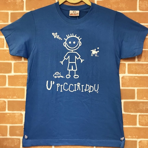 Item093 イタリア シチリア島から来た ファミリーでお揃いのTシャツ Picciriddu (可愛い男の子) キッズ用