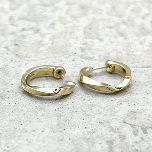 スムースピアス：レンチ　ワンタッチ　キャッチレス　フープ　ピアス　アレルギー対策
