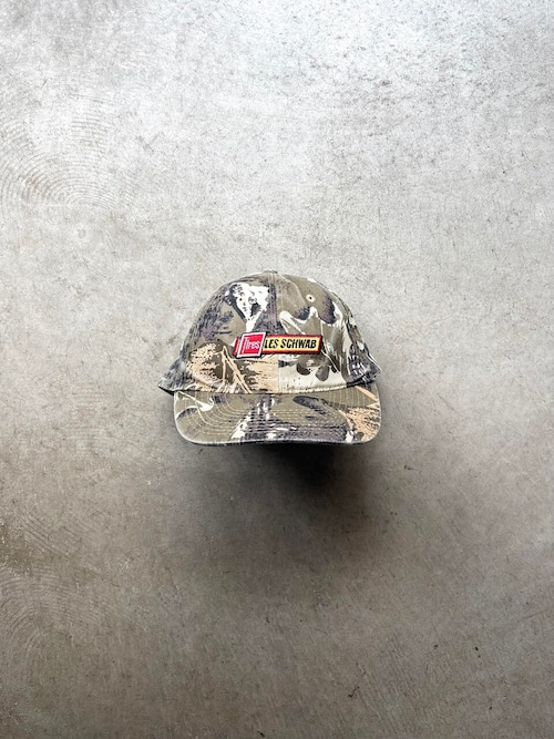 GO USA QUALITY REALTREE CAMO 6PANEL COTTON CAP “LES SCHWAB”