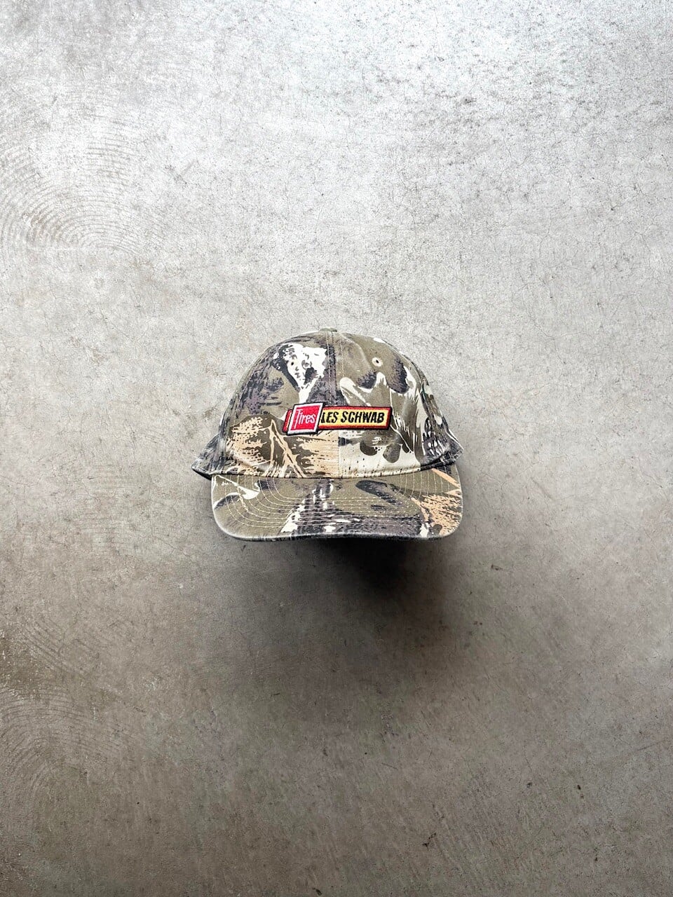 GO USA QUALITY REALTREE CAMO 6PANEL COTTON CAP “LES SCHWAB”