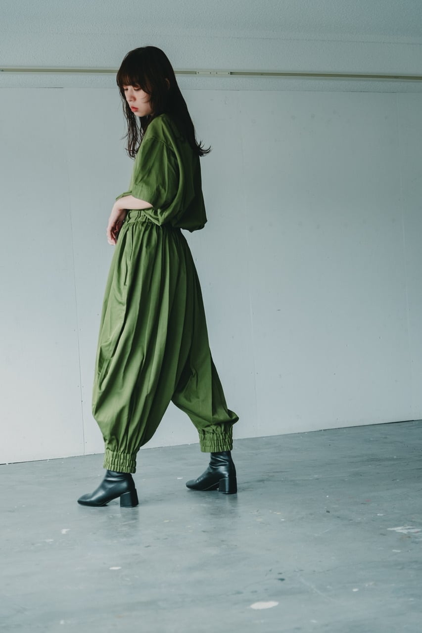 円環 many many gather easy pants | 01u10 円環 many many gather easy pants | 01u10