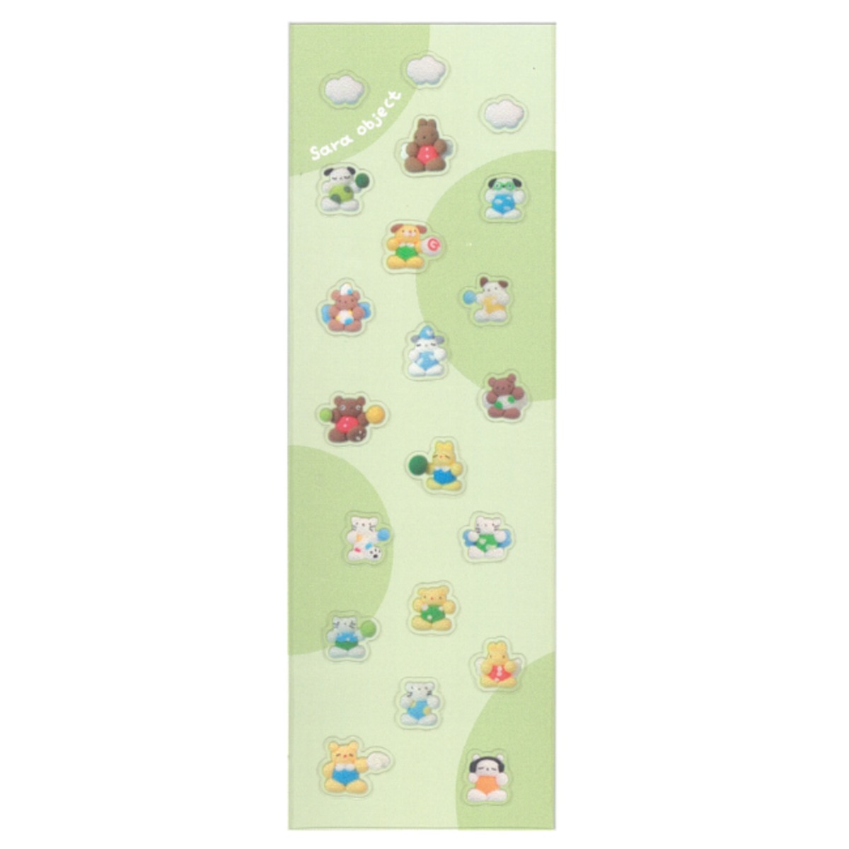[SARA OBJECT] Buzzing Friends 2 Stickers | 韓国文房具 it-tta