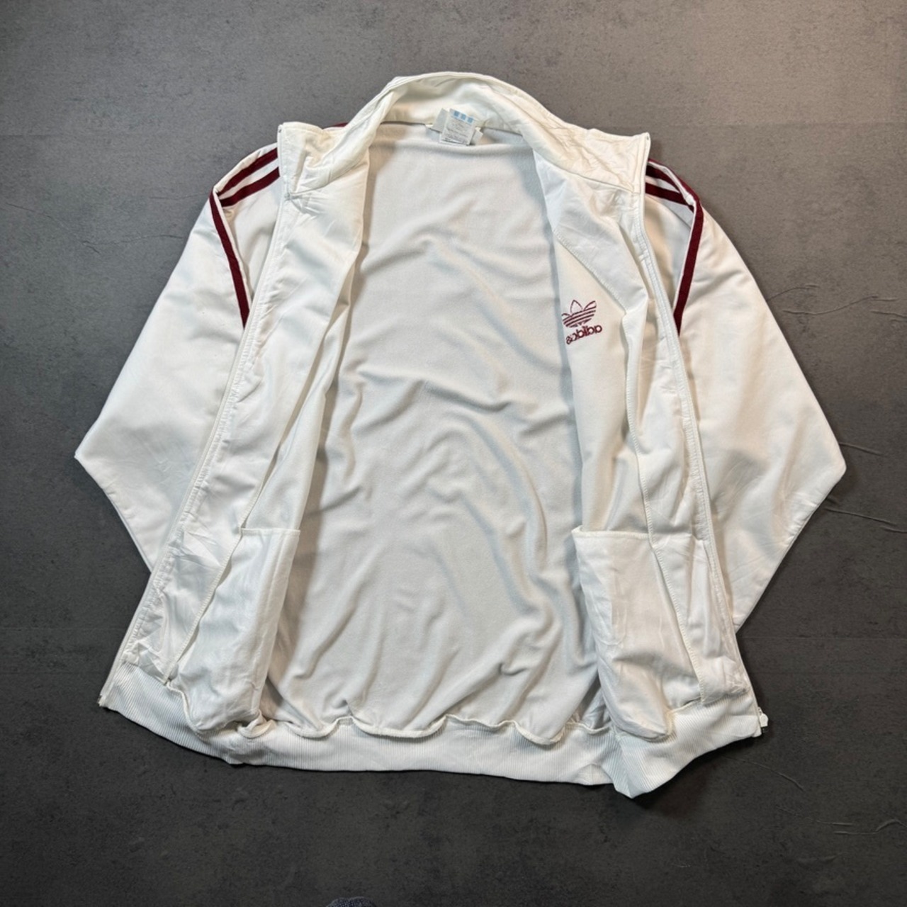 80s〜90s Vintage Adidas Track Jacket white 古着 - 16