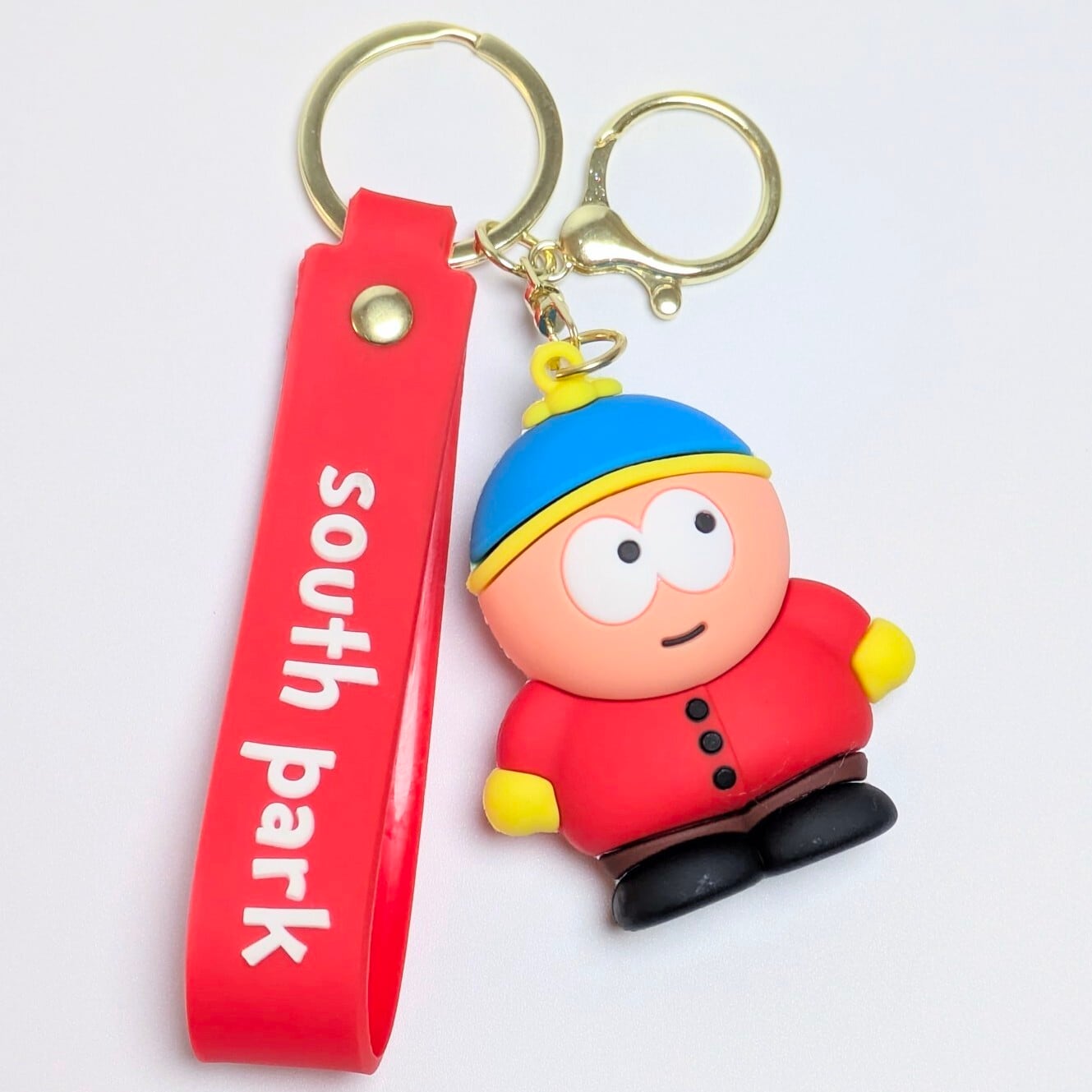 【 サウス・パーク  ( South Park )  】3D Rubber KeyHolder / 3Dラバーキーホルダー〚アメリカン雑貨 アメトイ〛