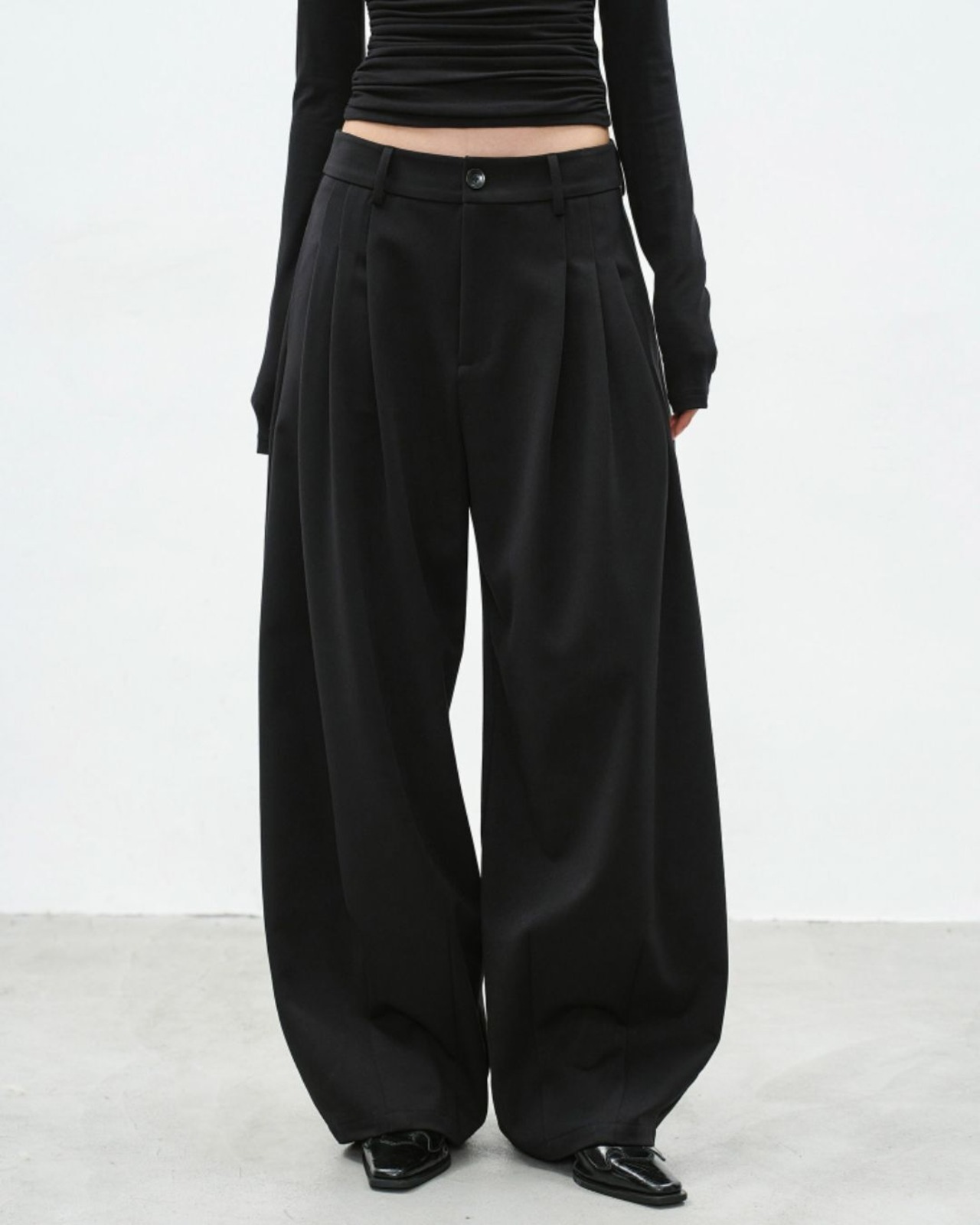 ストレートワイドリラックススラックス A0805 - 3