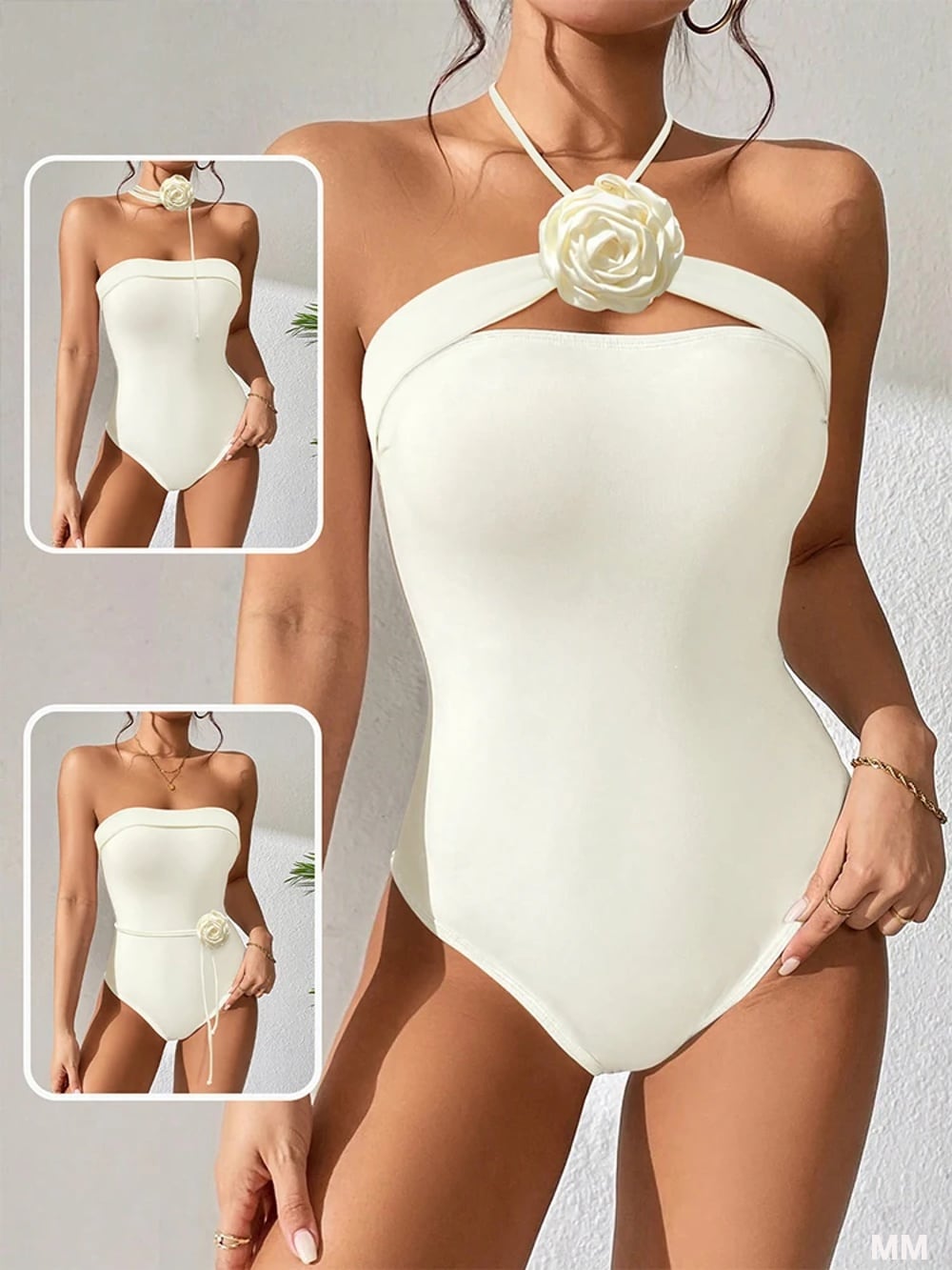 Bibinx 女性用のピンクの水着,ワンピース,セクシー,おなかコントロール
