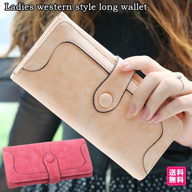 長財布 レディース 人気 かっこいい かぶせ 二つ折り カード Ripple Store レディースアイテムセレクトショップ