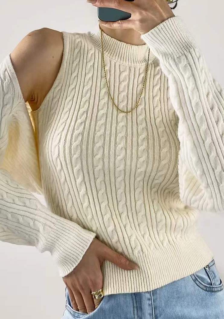 ノースリニット/ボレロ セット　AJ11079−3616