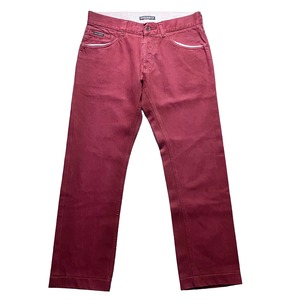 DOLCE&GABBANA coating denim “Red”