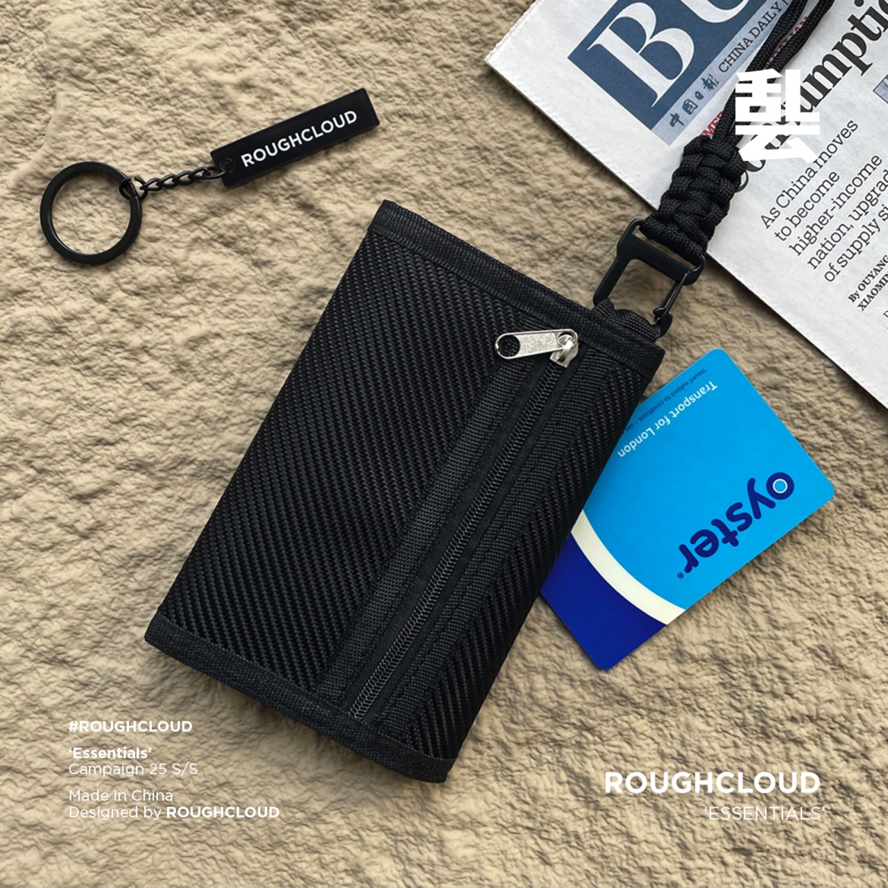 ROUGHCLOUD ホリゾンタルウォレット