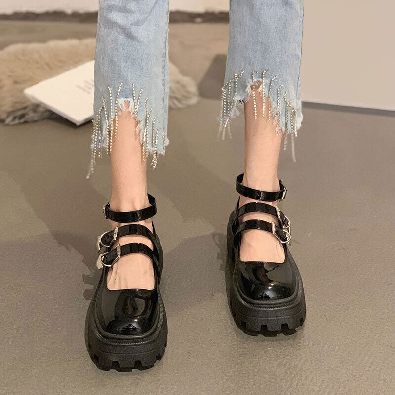 シングルサマーレッドスタイル 靴 シューズ 夏物 フェイクシューズ82649726518