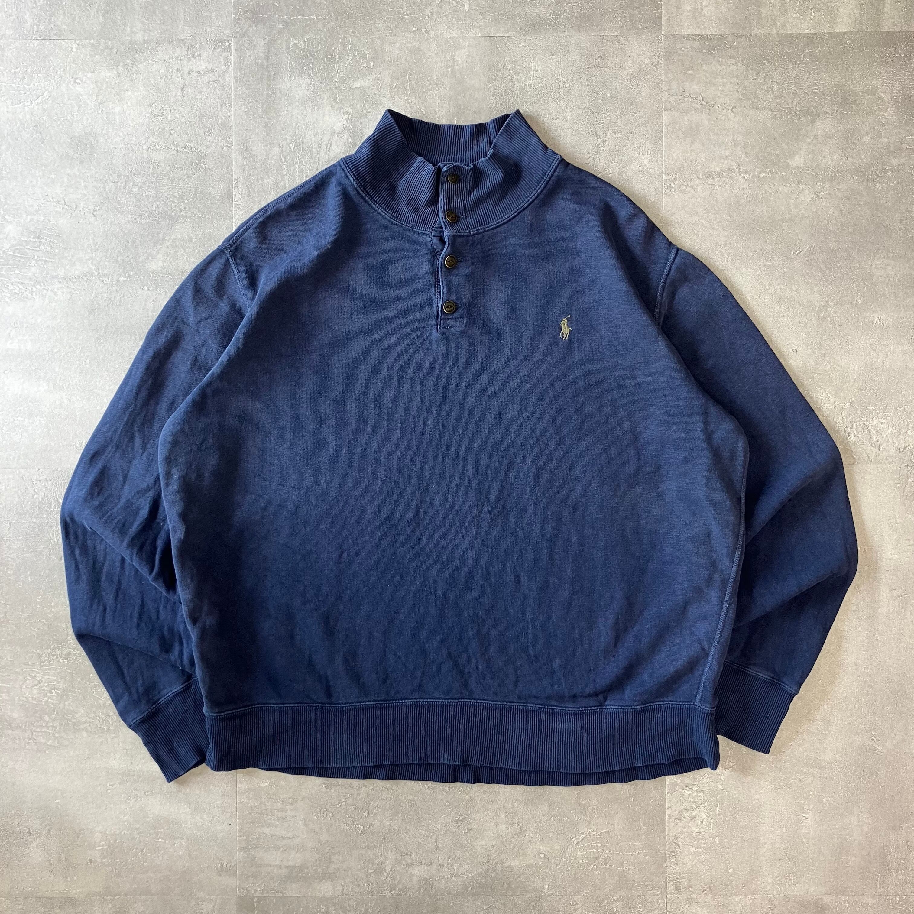 Polo Ralph Lauren 90s~ スウェット ワンポイント刺繍 XXL No.2404