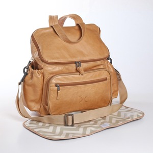 【お取り寄せ】 baby nappy backpack leather マザーズリュック　革