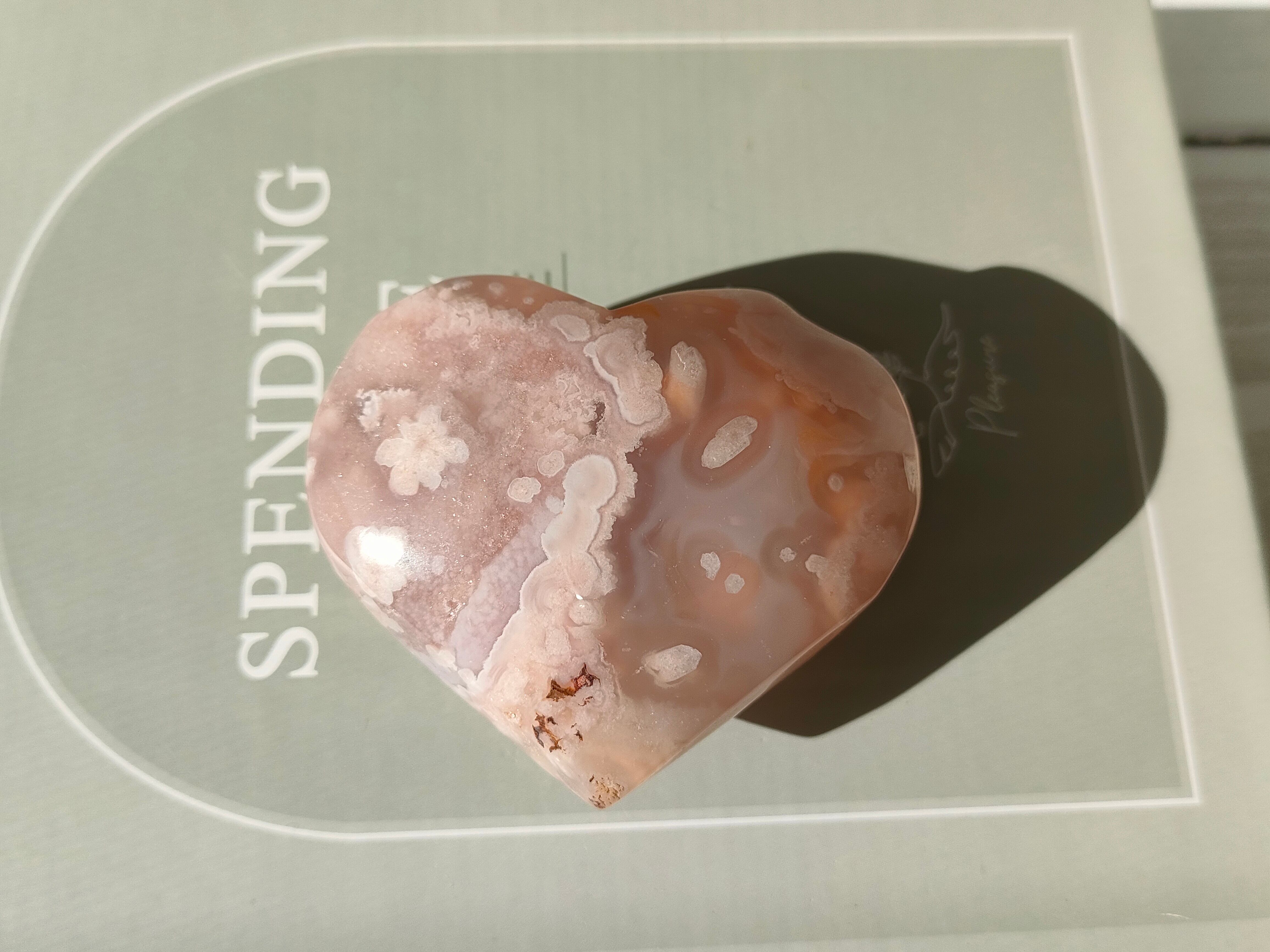 フラワーアゲート ハート