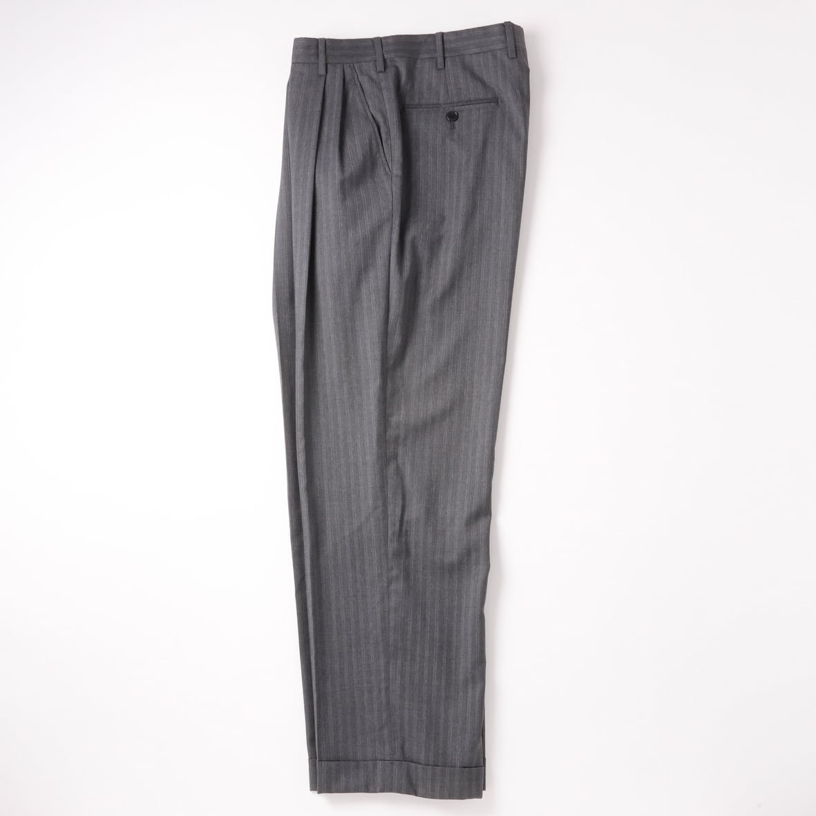 極美品】Brooks brothers special wool slacks pants W33 gray stripe